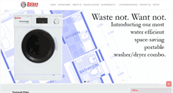 Desktop Screenshot of galaxyappliances.com